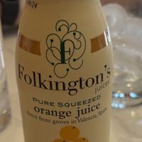 Orange juice   at Mr Miyagi in Sheffield