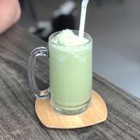 Soy matcha frappe (no whip cream)  at At Twentytwo in Phuket