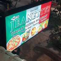 Signage with ‘vegan options' at Jeanette's in Ao Nang