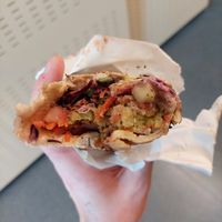 Falafel My tannour at Wolf Sharing Food Market in Brussels