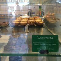 Display at Cafe De Nata in North West London