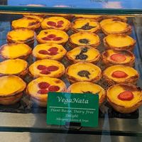 VegaNata range at Cafe De Nata in North West London
