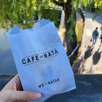 Vegan nata at Cafe De Nata in North West London