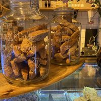 Vegan hazelnut & almond biscotti   at Qoffee in Malmo