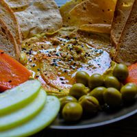 Hummus at Woolloomooloo in Viella