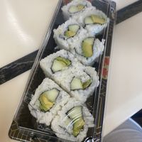 California roll no crab   at Tasty Hibachi in Arkadelphia