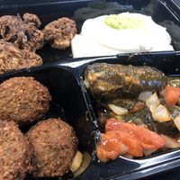 Vegan protein plate. Yum!   at Pita or Bowl in Springfield