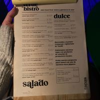 Excelente menú 😍😍  at Verde Bistro in Tandil