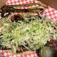 Vegetable Huarache Tolteca (vegan)  at  Rincon Tolteca in Sarasota