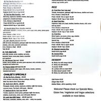 Menu May 2024 Thai By Night at Thai by Night in Ballina