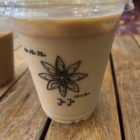Oat lattee  at JaJa Cafe & Spice in Krabi