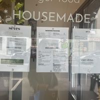Menu  at Sèves in Nancy