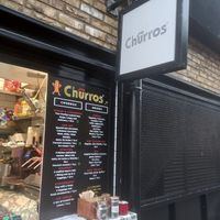 Menu at Churros London in North West London