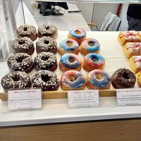 Vegan croissant donuts.  #Veganuary at Dum Dum Donutterie in Windsor