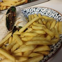 Bean wrap at Küff Yeldeğirmeni in Istanbul