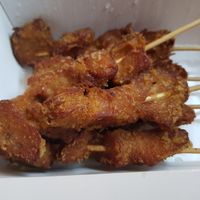 Satay chicken on skewers at 1423 China Kitchen in Windsor