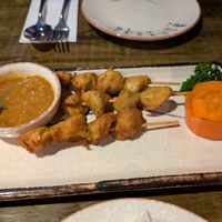 Satay skewers at 1423 China Kitchen in Windsor