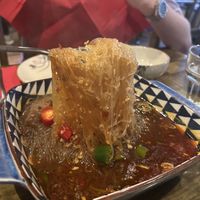 Ants climbing a tree  at 1423 China Kitchen in Windsor