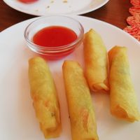 Spring rolls  at Albufeira Sushi in Albufeira