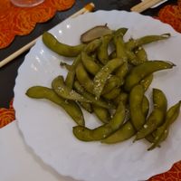 Edamame beans at Albufeira Sushi in Albufeira