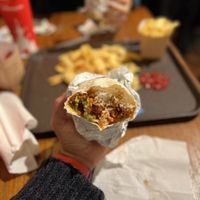 Inside burrito   at Casa de Coco in Chessy