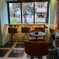 Indoor seating  at Mazel Tov in Mostar