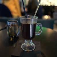 Vegan Hot chocolate   at Mazel Tov in Mostar
