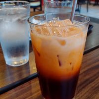 Thai iced tea at Urban Vegan - Lake View in Chicago