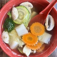 Veggie soup, no cilantro   at Urban Vegan - Lake View in Chicago