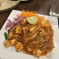 Pad Thai with tofu  at Urban Vegan - Lake View in Chicago