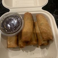 Spring rolls  at Urban Vegan - Lake View in Chicago