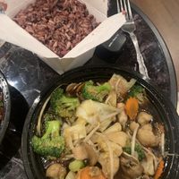 Stir fried vegetables   at Urban Vegan - Lake View in Chicago