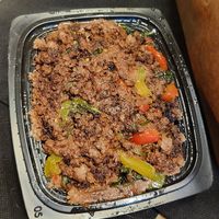 Impossible jasmine rice at Urban Vegan - Lake View in Chicago