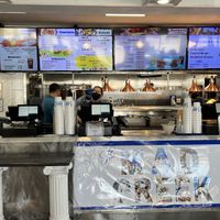 Counter service  at Mad Greek in Baker