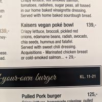 vegan option (July 2021) at Café Kaiser in Helsingoer