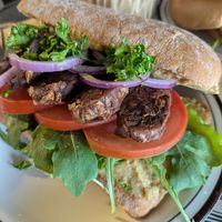 Tempeh sandwich at The Royal Food & Drink in Seoul