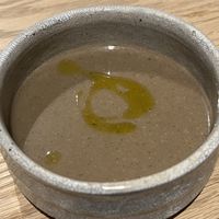 Vegan soup   at Hyssop in Kyoto