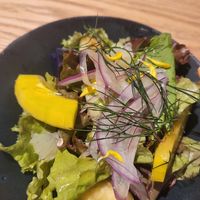 Salad at Hyssop in Kyoto