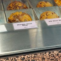 The two vegan options they had at Butter Boy Bake in Manly
