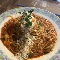 Coconut Tomato Pasta  at Villa De Costes in Seoul