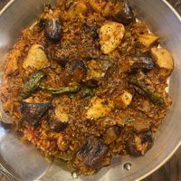Vegan Paella  at Villa De Costes in Seoul