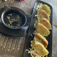 gyozas  at ARROI Restaurant in Bled