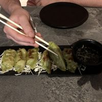 Gyoza  at ARROI Restaurant in Bled