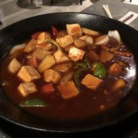 Sweet and sour stir fry with tofu   at ARROI Restaurant in Bled