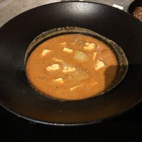 Masaman Curry with tofu  at ARROI Restaurant in Bled