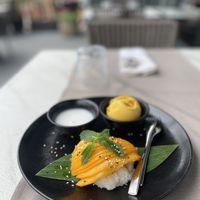 Mango sticky rice   at ARROI Restaurant in Bled