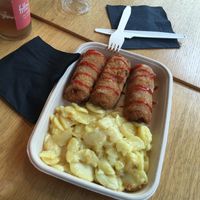 Kimchi-Rollen und Kartoffelsalat  at yamm! - Linke Wienzeile in Vienna