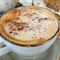 Cappuccino at Despensa N6 in Lisbon