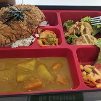 Cutlet Curry bento. Price:$/ 4 May 2023 at Soul Kind Cafe in West Singapore