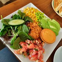 Healthy plate met avocado😋 at Café Kladdkakan in Stockholm